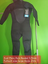 Xcel Mens Axis Hooded 5/4mm