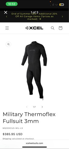 Xcel military thermoflex - thermoflex, full